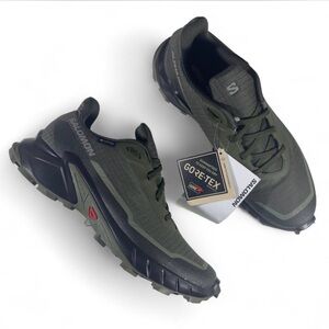 Salomon Alphacross 5 GORE-TEX Trail Running Shoes NWT Outdoor Waterproof